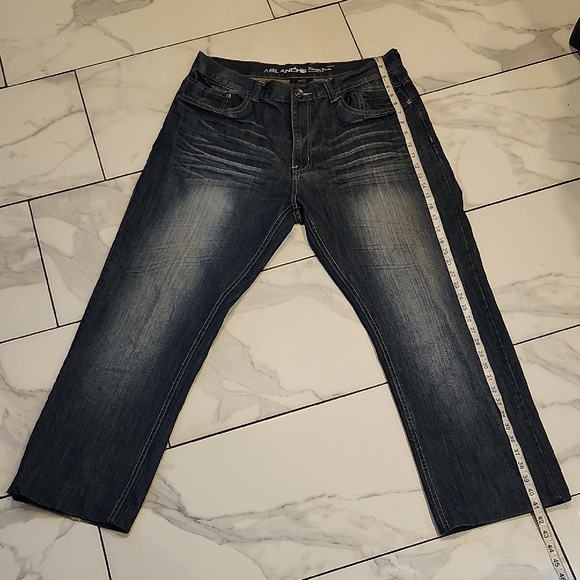 Aeropostale Men's Dark Blue Relaxed Jeans - Picture 1 of 10